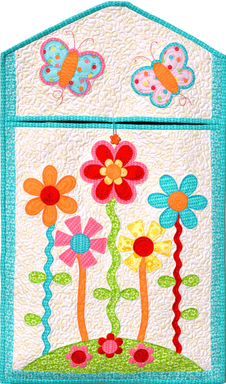 Lazy Daisy Laundry Bag Pattern by Kids Quilts