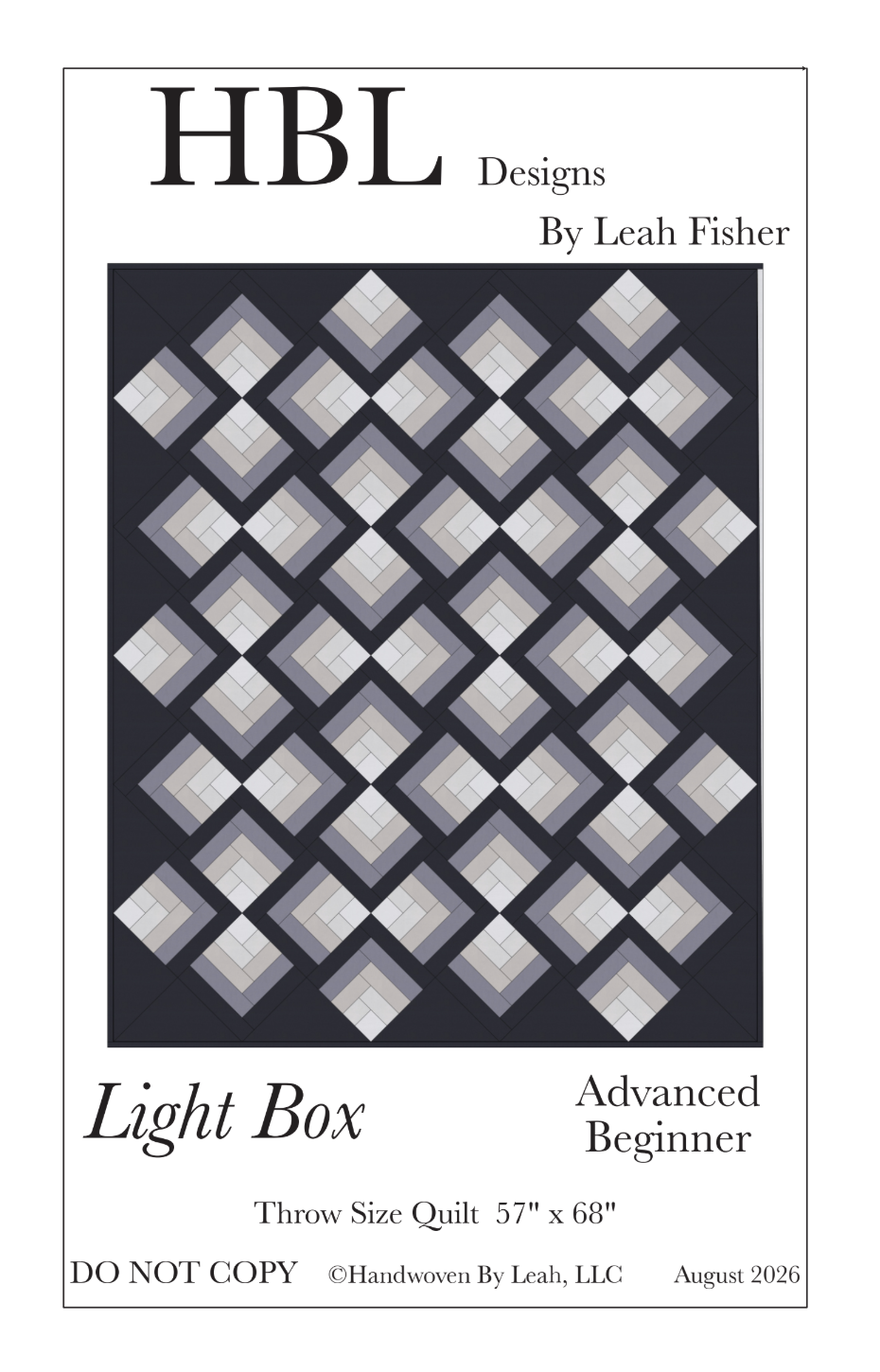 Light Box Downloadable Pattern by Handwoven By Leah
