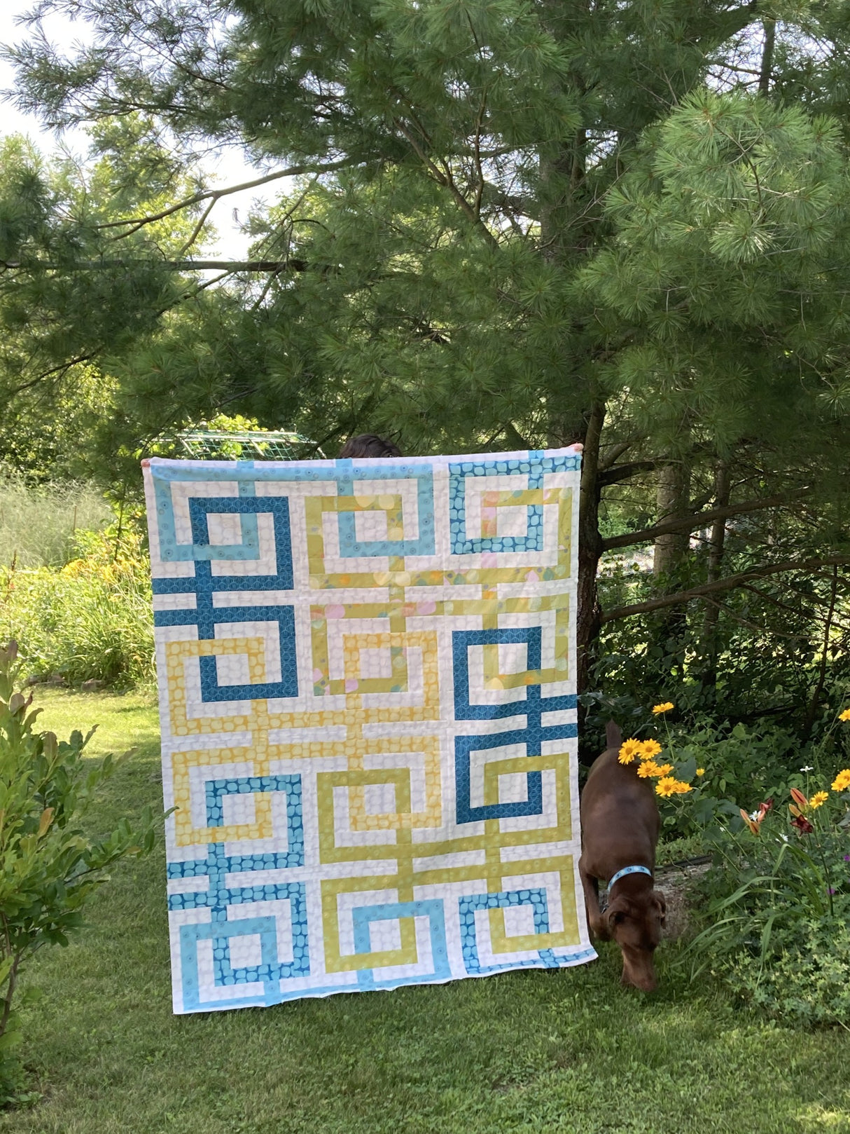 Line Dance Downloadable Pattern by Penny Spool Quilts Pattern