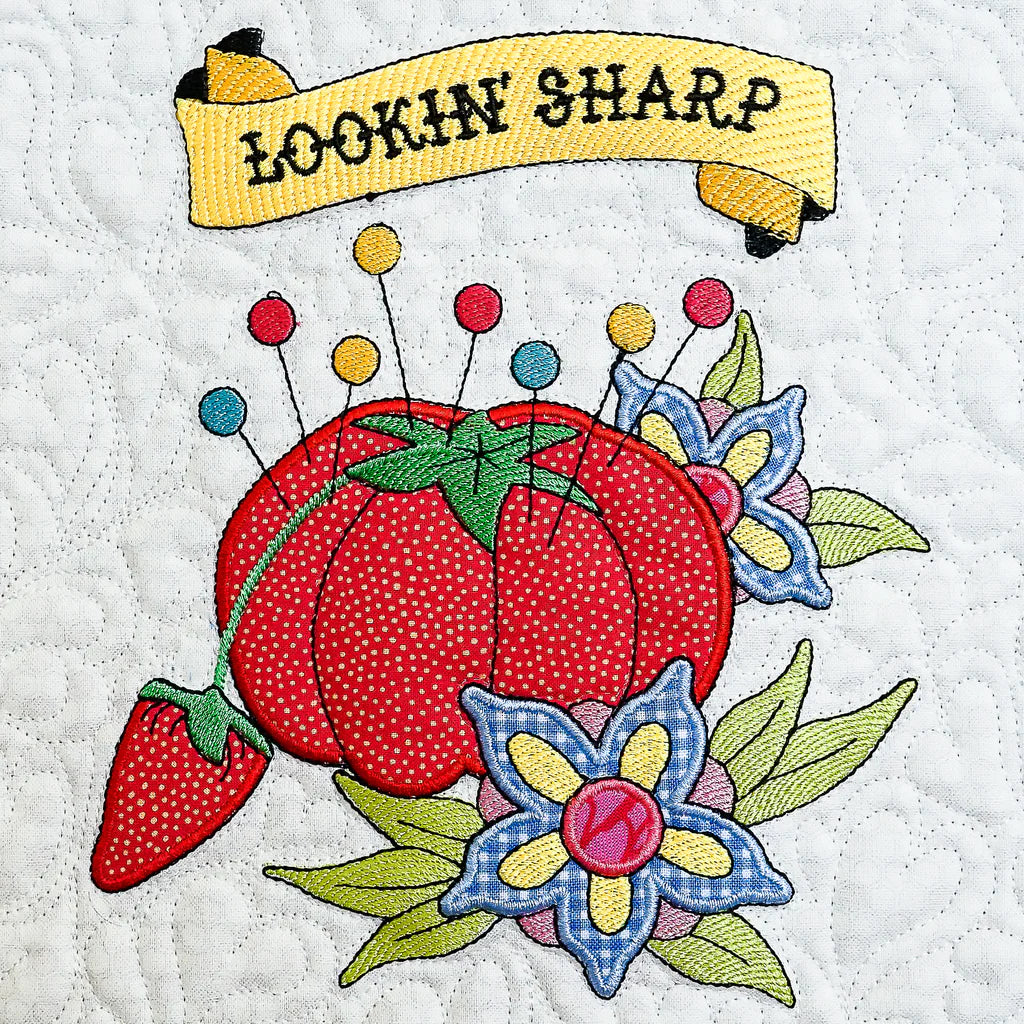 Inked - Makers Quilt for Machine Embroidery by Fabric Confetti