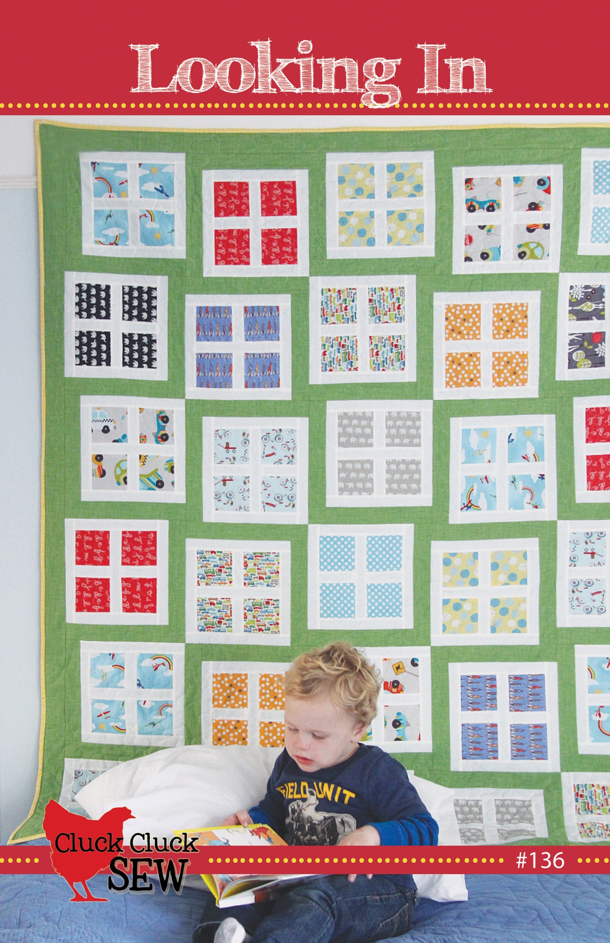 Looking In Quilt Pattern by Cluck Cluck Sew