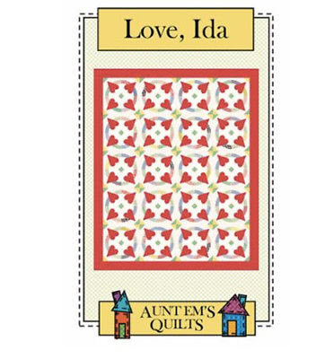 Love, Ida Quilt Pattern by Aunt Em's Quilts