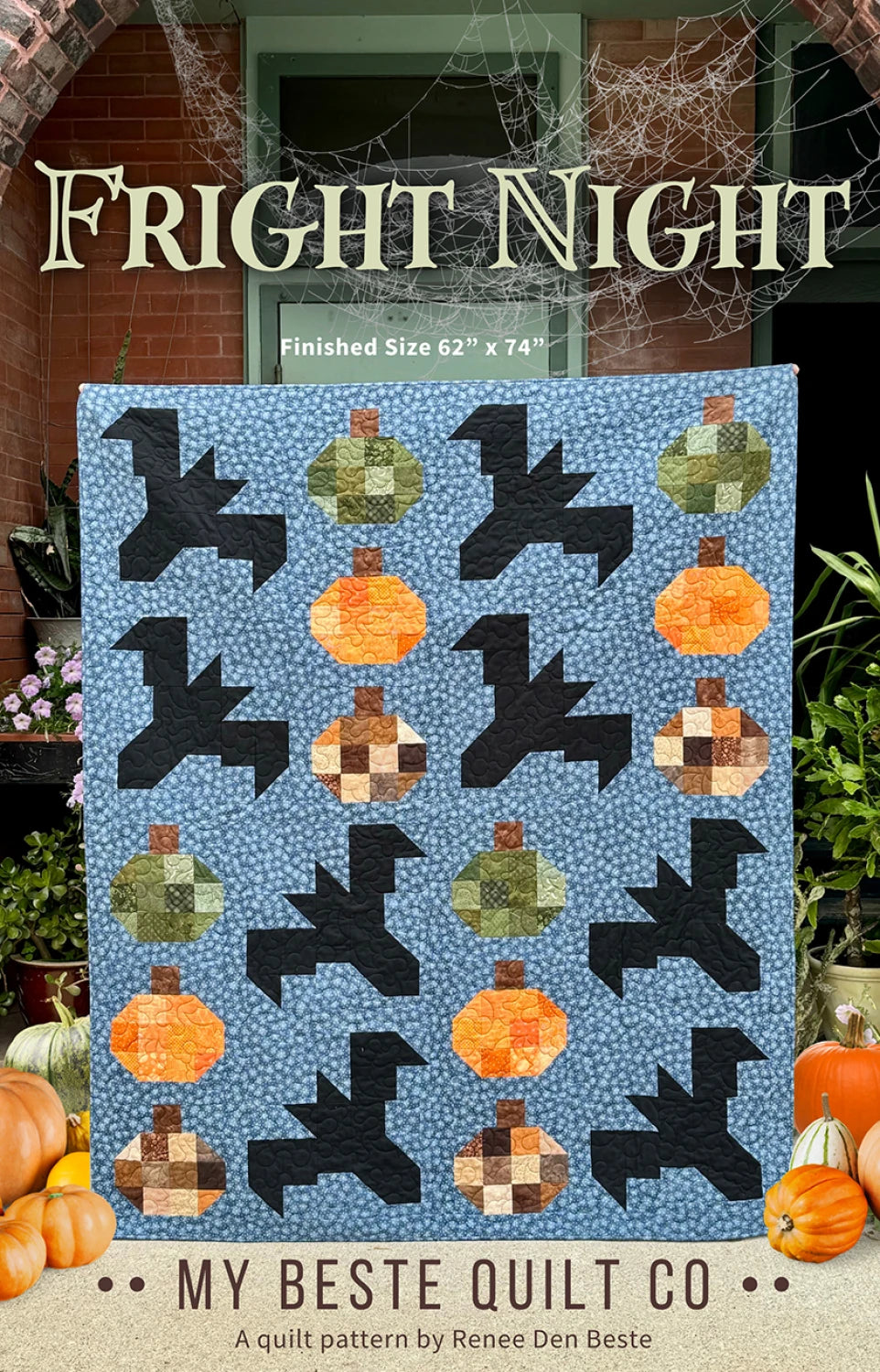 Fright Night Quilt Pattern by My Beste Quilt Co