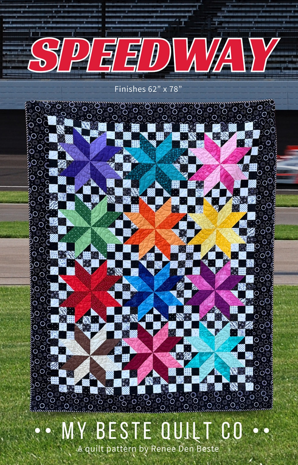 Speedway Quilt Pattern by My Beste Quilt Co
