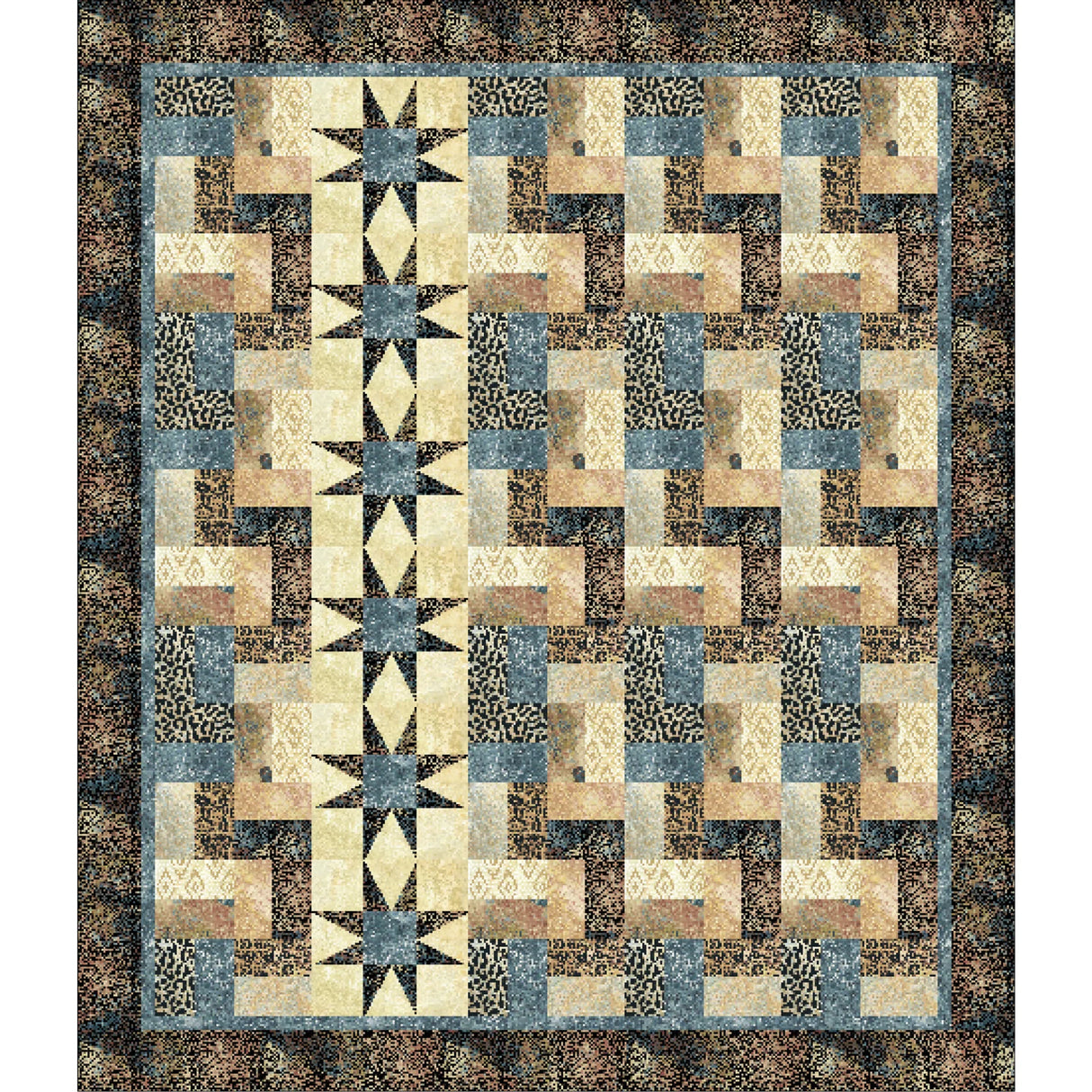 Safari Adventure Quilt Pattern by Marlous Designs