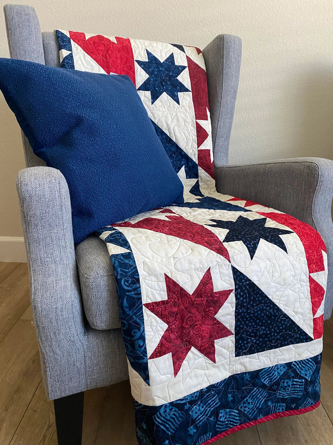 Stars & Banners Quilt Pattern Quilt Pattern by Material Girlfriends