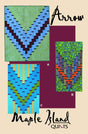 Arrow Quilt Pattern by Maple Island Quilts