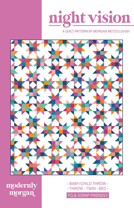 Night Vision Quilt Pattern by Modernly Morgan