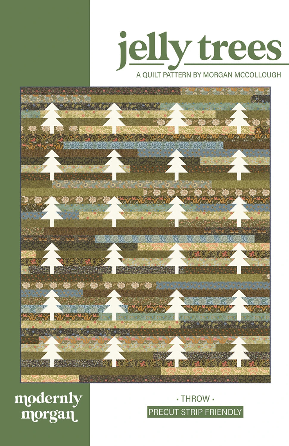 Jelly Trees Quilt Pattern by Modernly Morgan