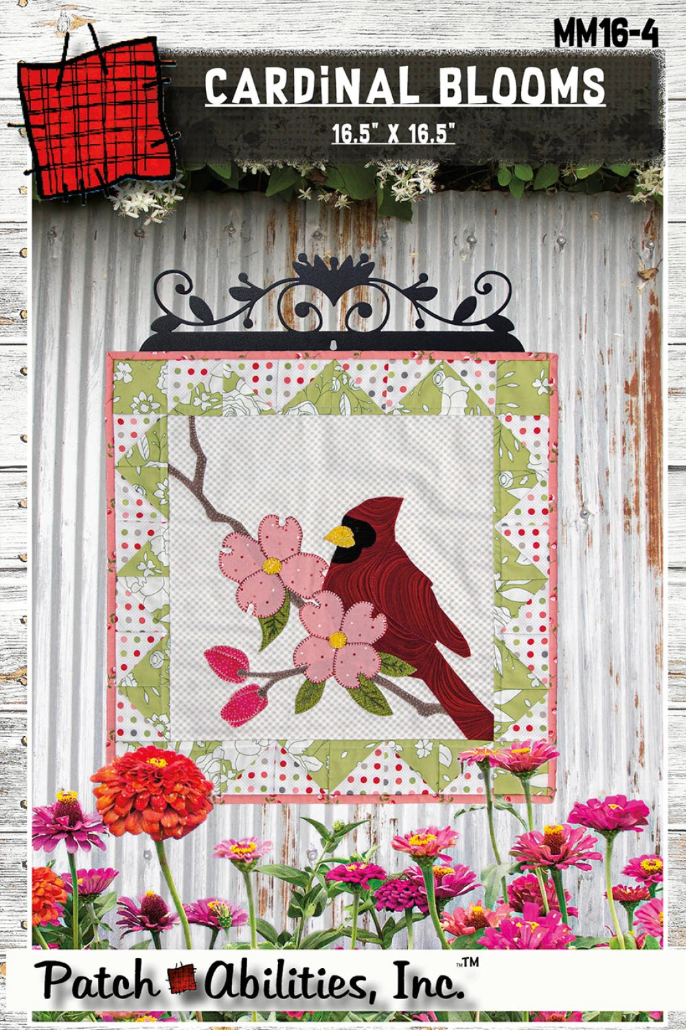 Cardinal Blooms Pattern by Patch Abilities - Patterns
