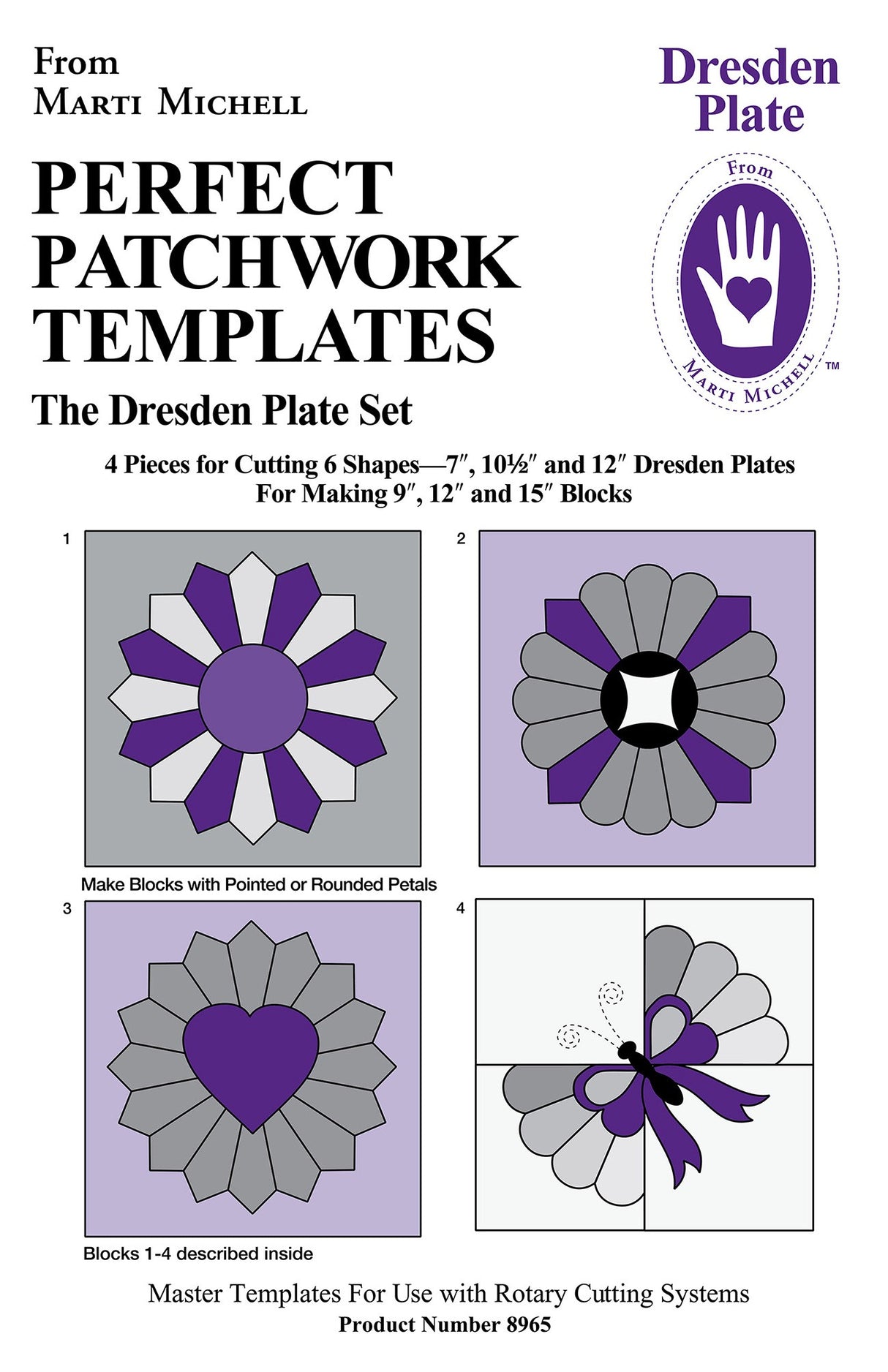 Template Set - Dresden Plate