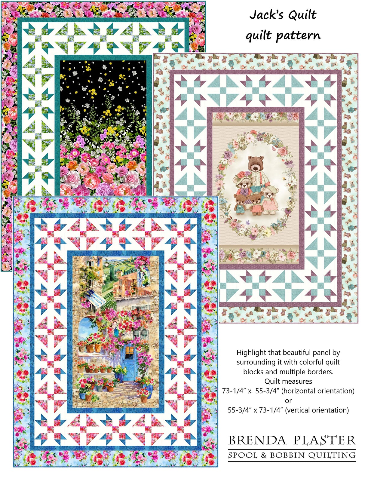 Jack’s Quilt Downloadable Pattern by Spool and Bobbin