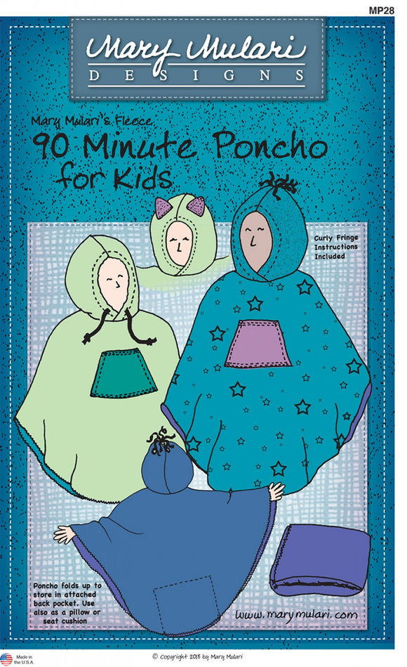 90 Minute Poncho for Kids