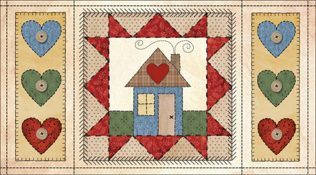 Two Year Pocket Planner Quilt Hearts 2024/2025 by It Takes Two
