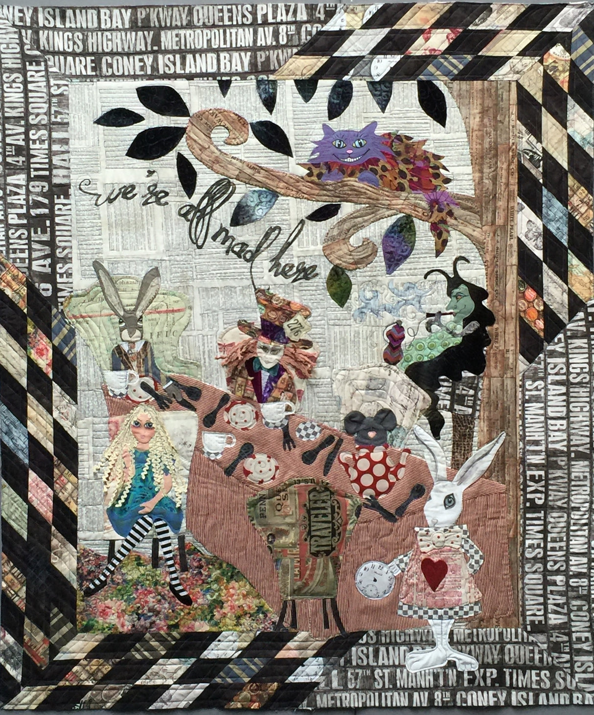 The Mad Hatter's Tea Party Quilt Pattern