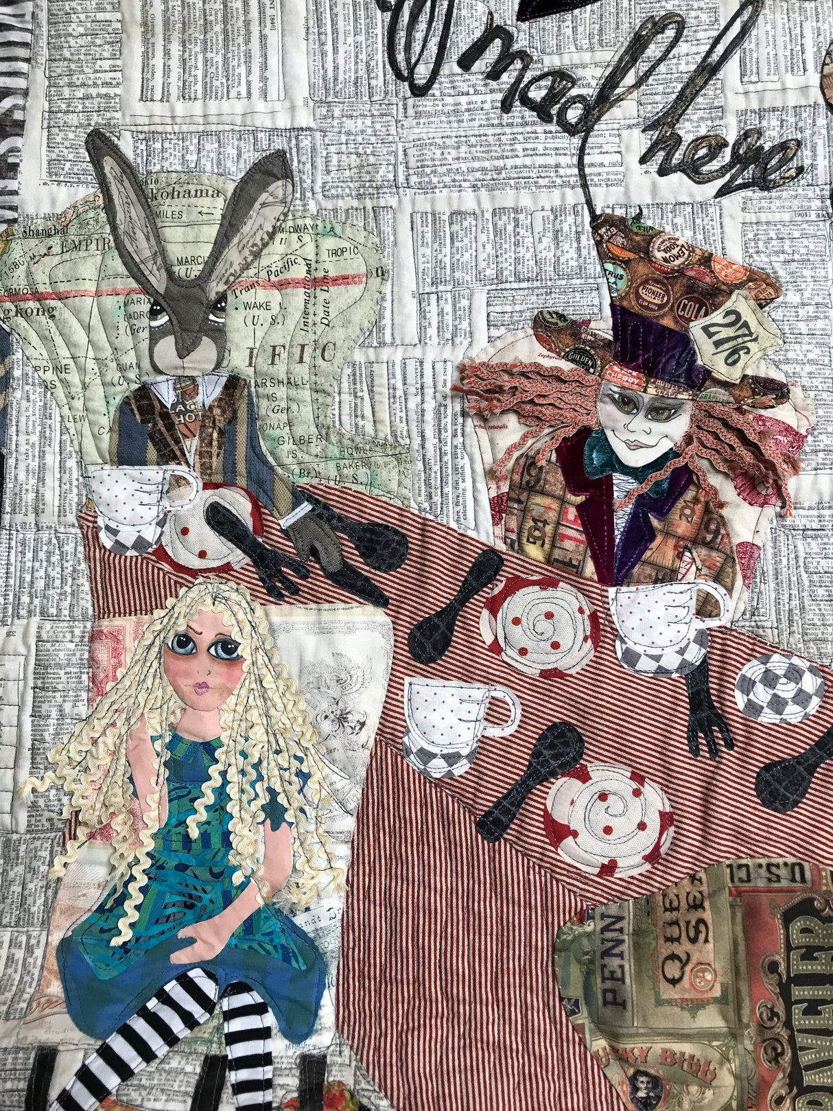The Mad Hatter's Tea Party Quilt Pattern