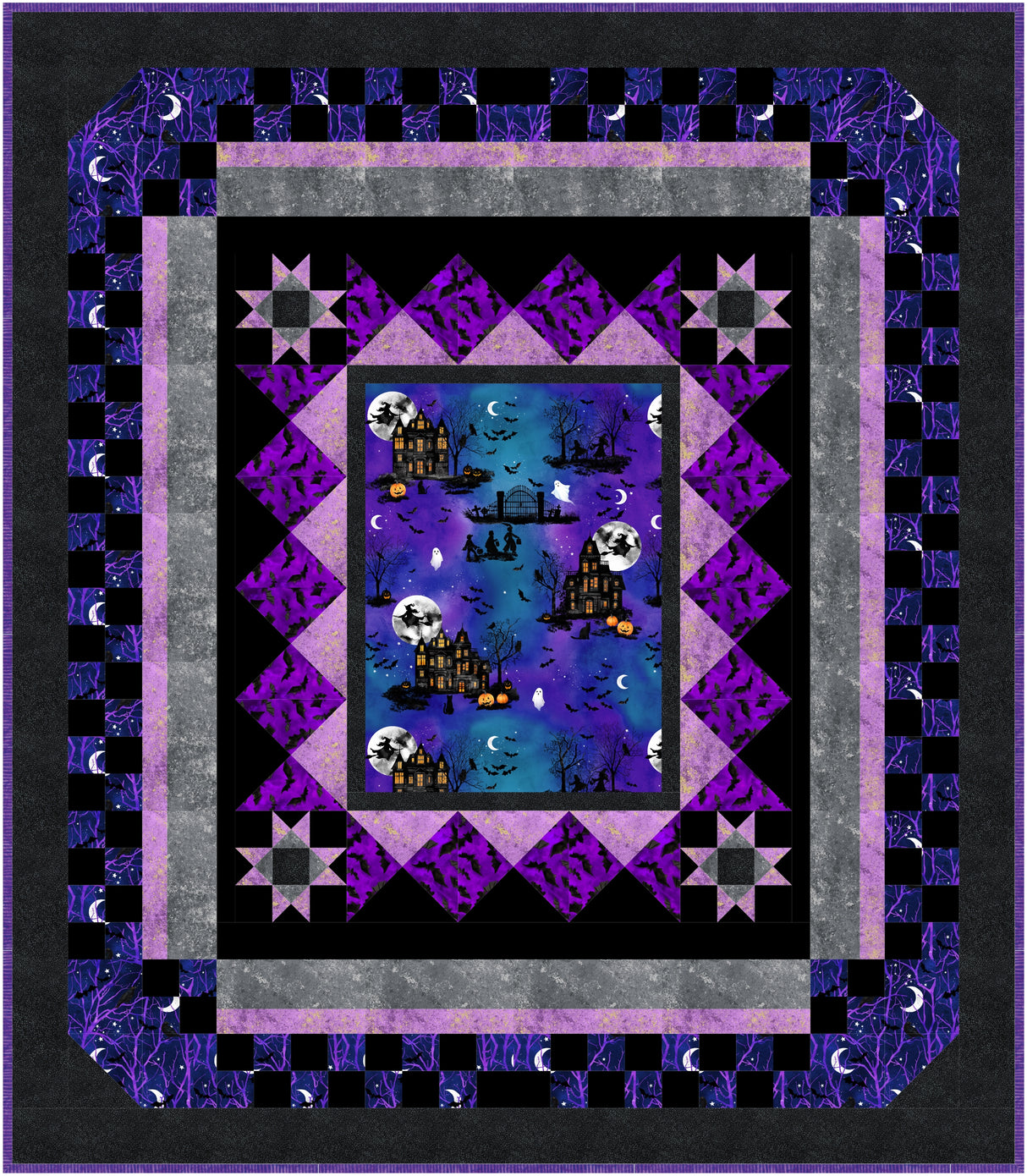 Midnight Haunt Downloadable Pattern by Needle In A Hayes Stack