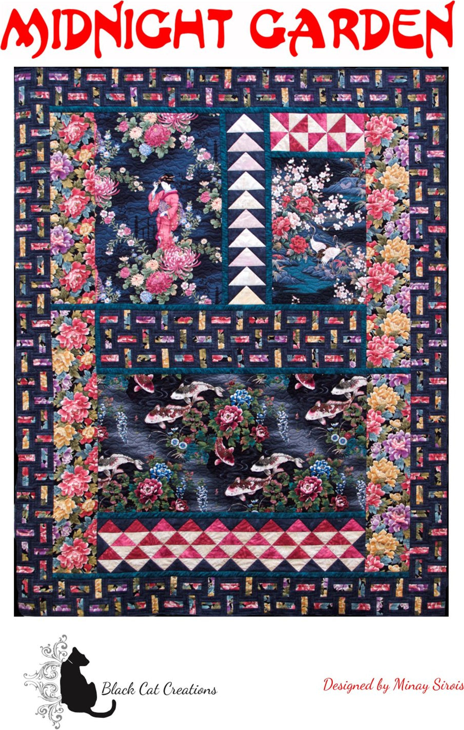 Midnight Garden Downloadable Pattern by Black Cat Creations