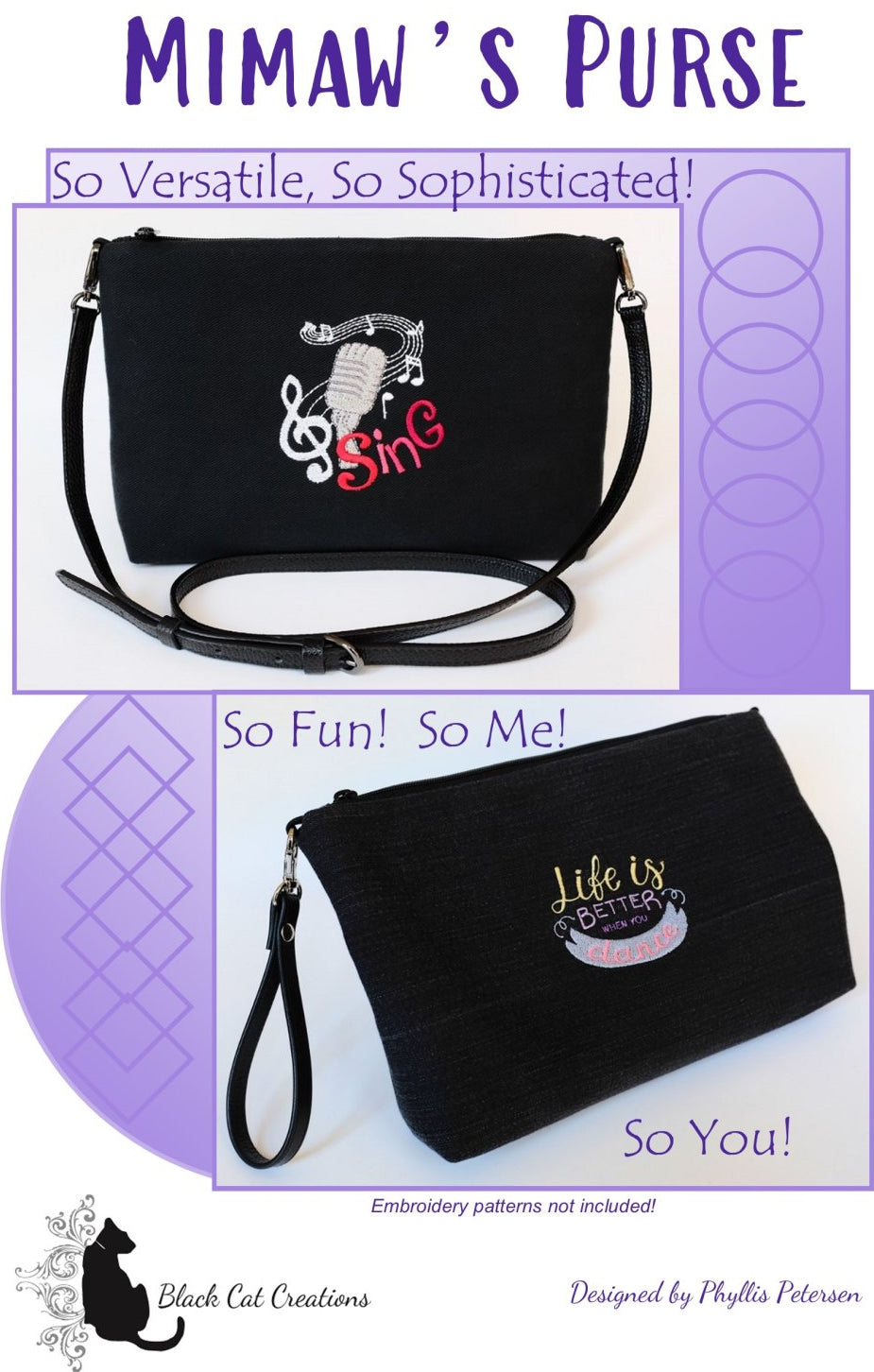 Mimaw's Purse Downloadable Pattern by Black Cat Creations