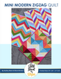 Mini Modern Zigzag Quilt Downloadable Pattern by Cloth Parcel