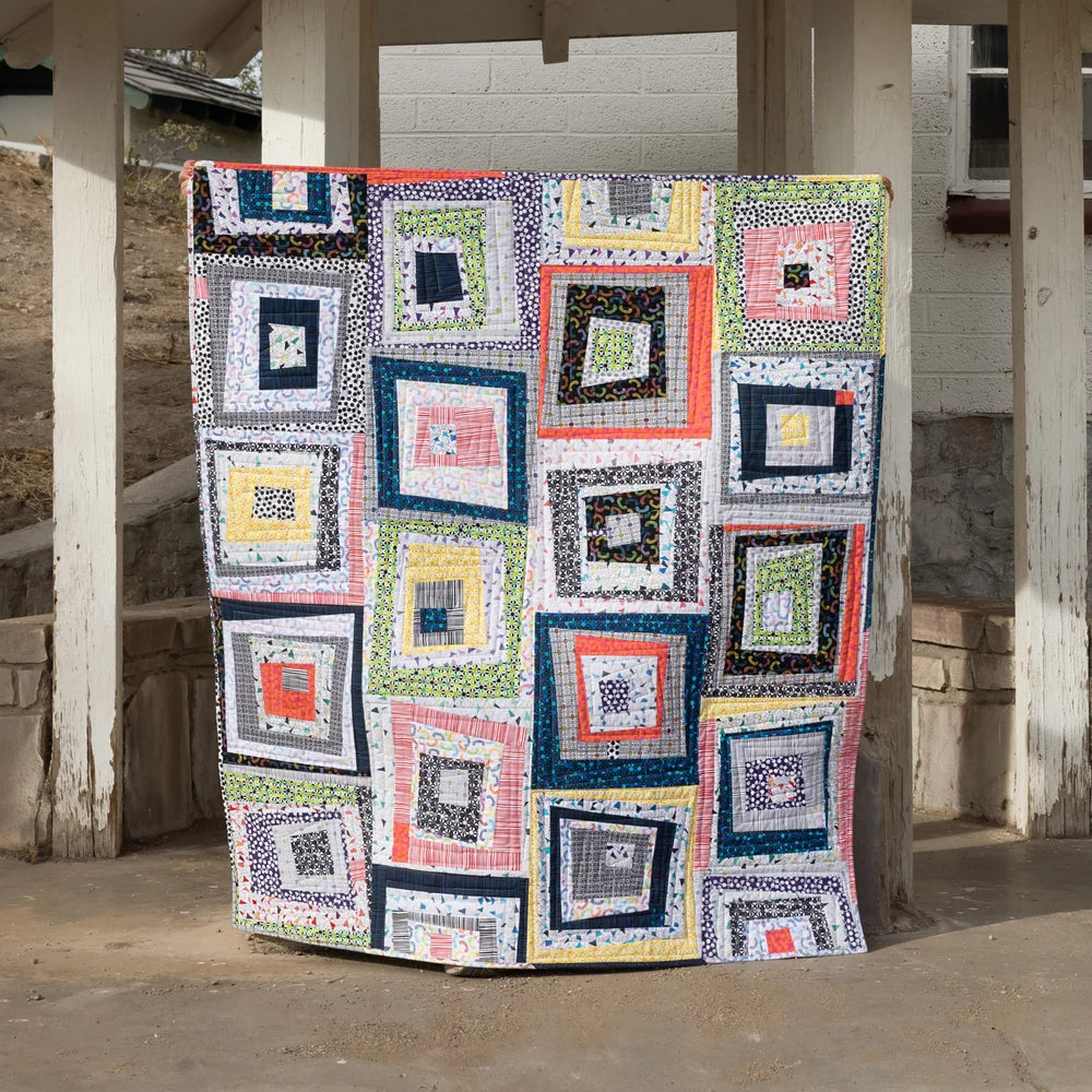 Modern Logs Downloadable Pattern by Christa Quilts