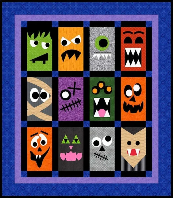 Monster Mash Up Downloadable Pattern