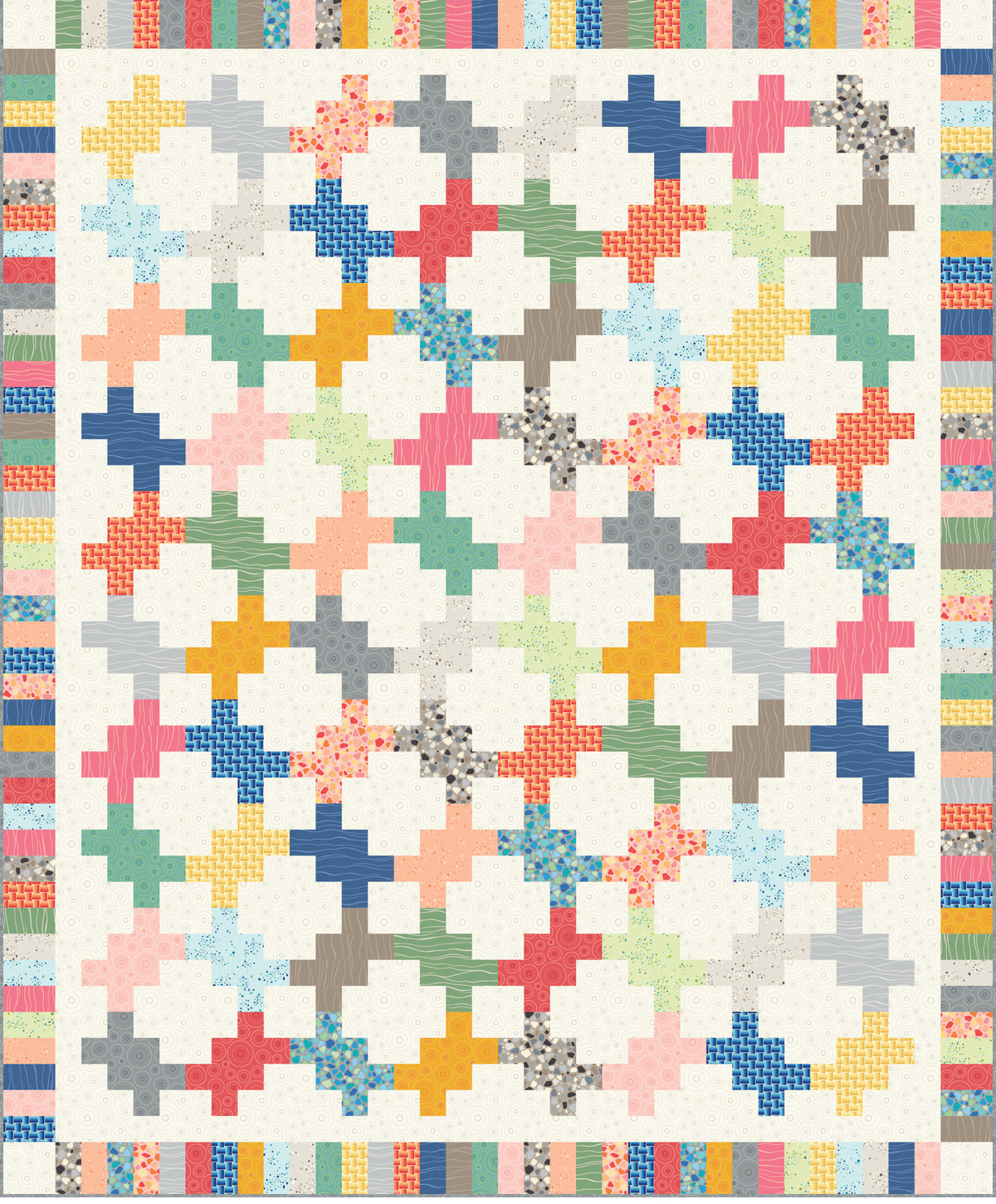 Mosaic Knots Downloadable Pattern by Christa Quilts