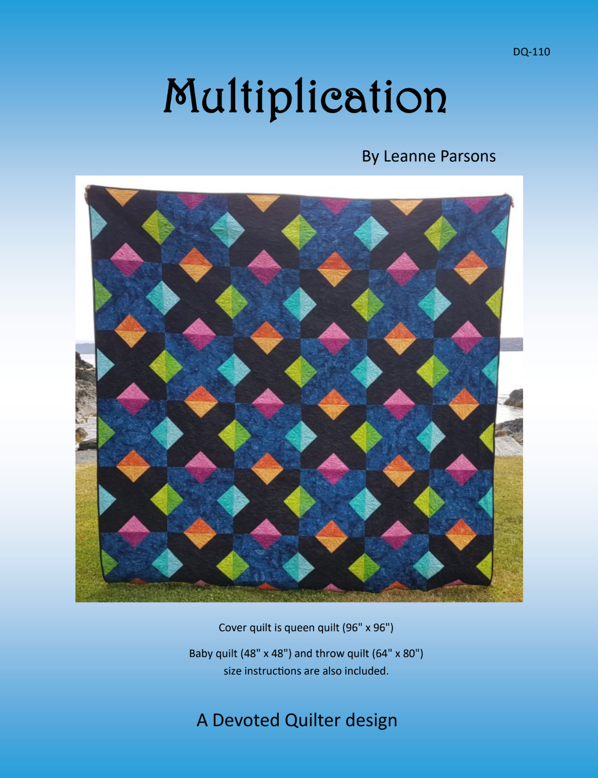 Multiplication Downloadable Pattern by Devoted Quilter