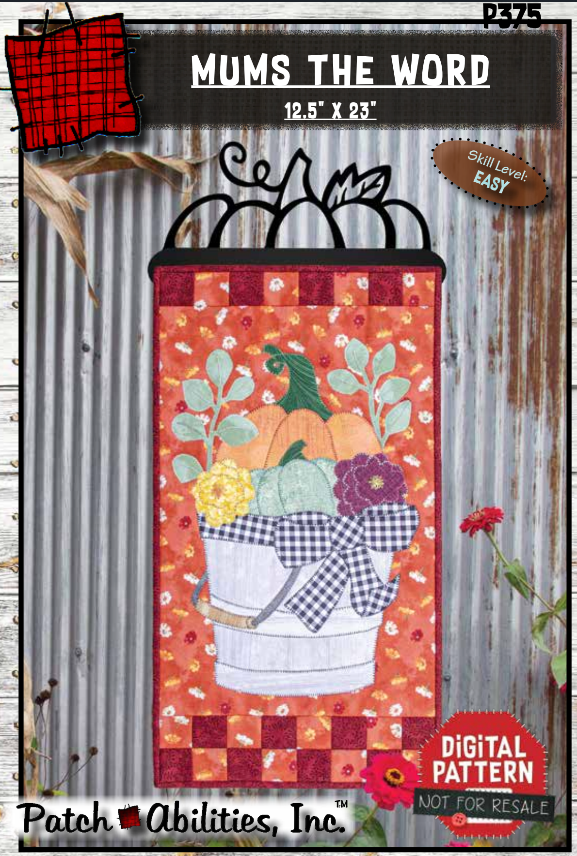 Mums the Word Downloadable Pattern by Patch Abilities - Patterns