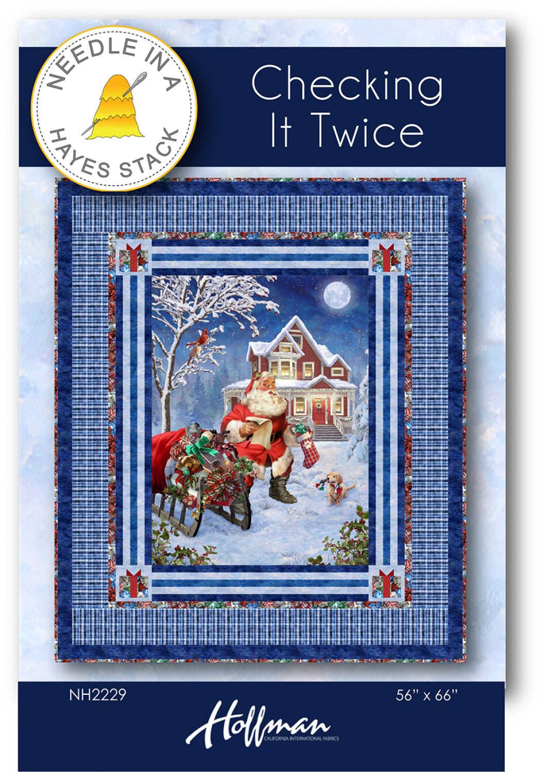 Checking It Twice Quilt Pattern by Needle In A Hayes Stack