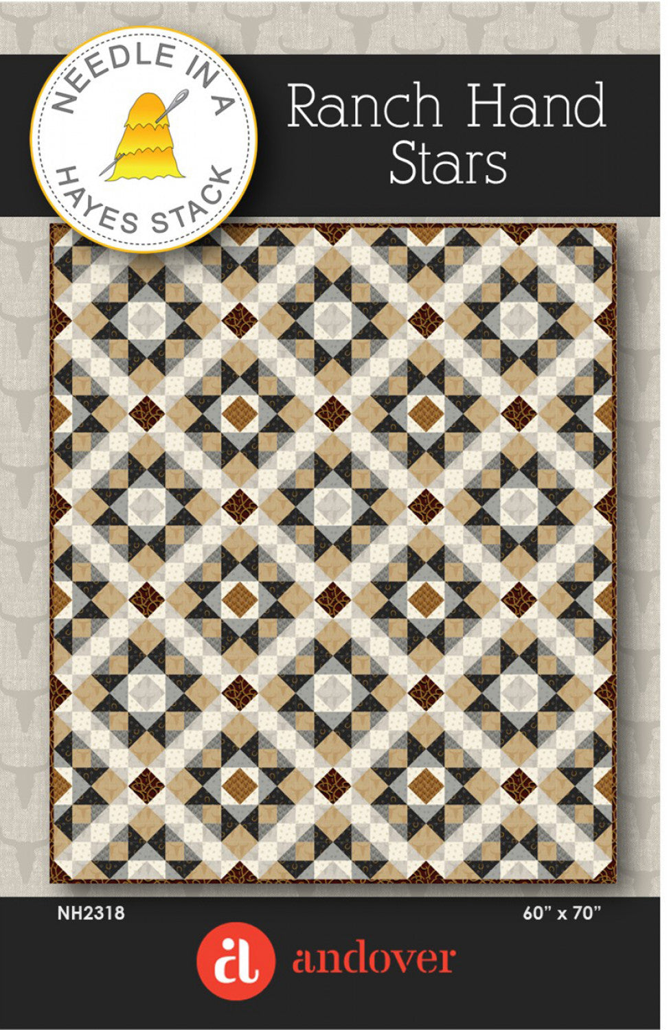 Ranch Hand Stars Quilt Pattern by Needle In A Hayes Stack