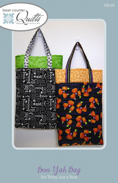 Boo Yah Bag Pattern by Bean Counter Quilts