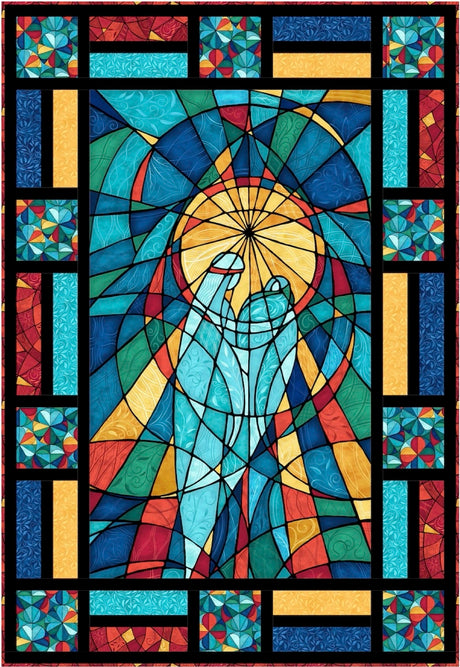 Nativity Window Downloadable Pattern by Pine Tree Country Quilts