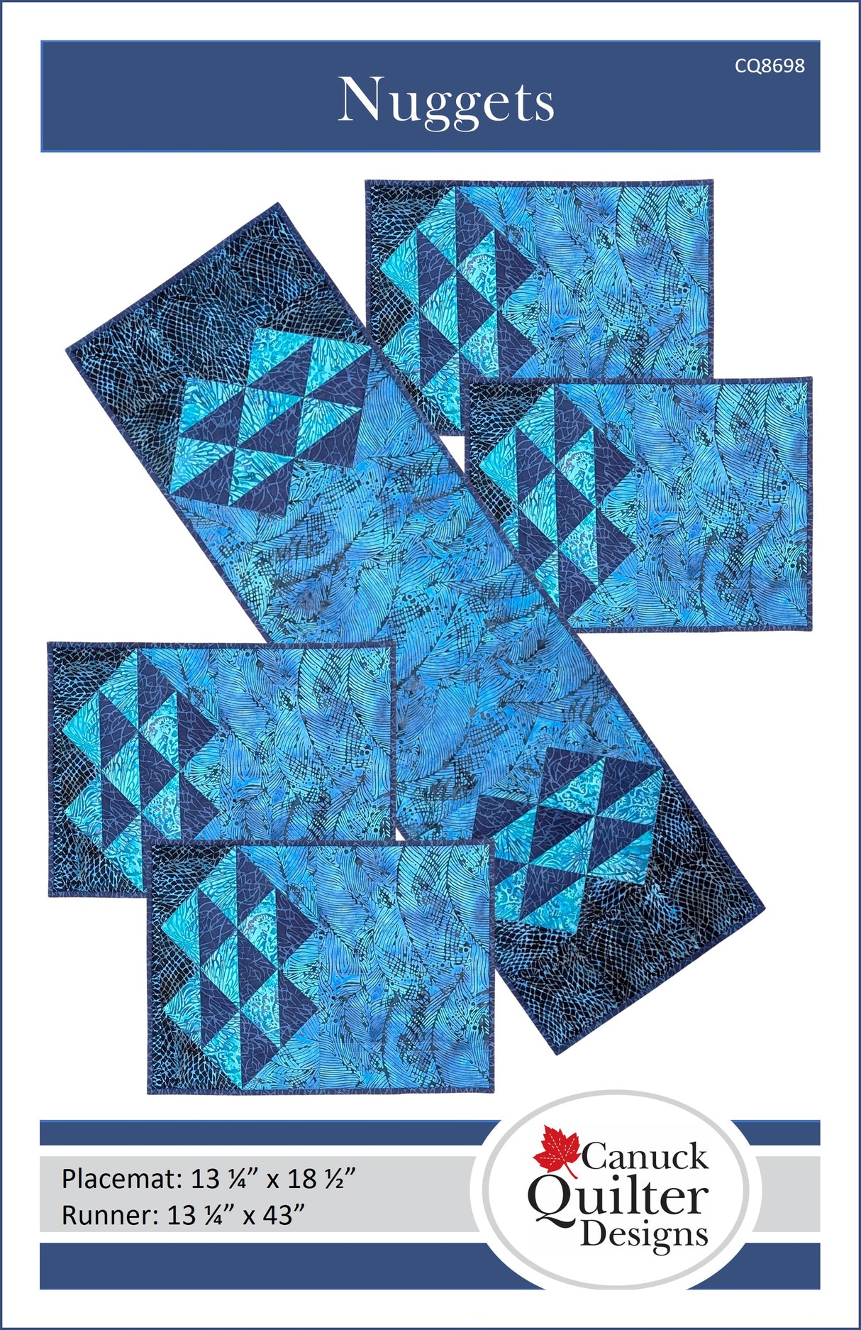 Nuggets Downloadable Pattern by Canuck Quilter Designs