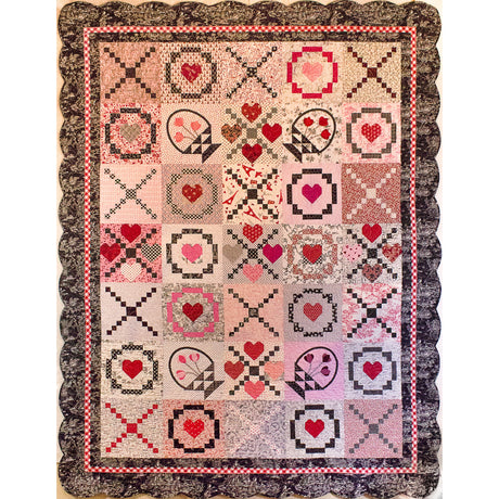 My French Valentine Quilt Pattern by Olive Leaf Quilts