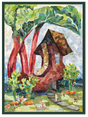 The Little Old Lady who Lived in the Shoe Quilt Pattern by Collage Quilter