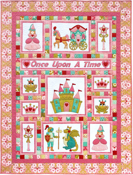 Once Upon A Time Quilt Pattern by Kids Quilts