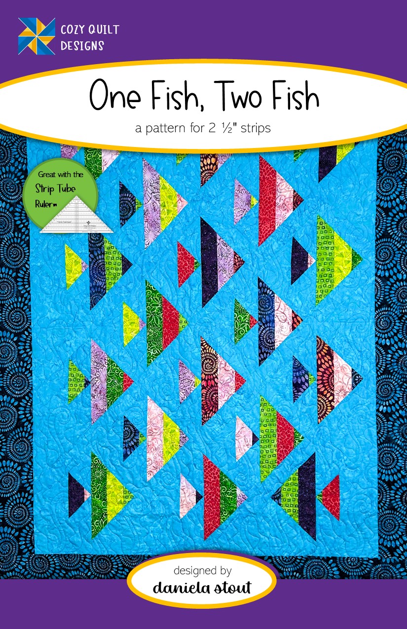 One Fish, Two Fish Downloadable Pattern by Cozy Quilt Designs