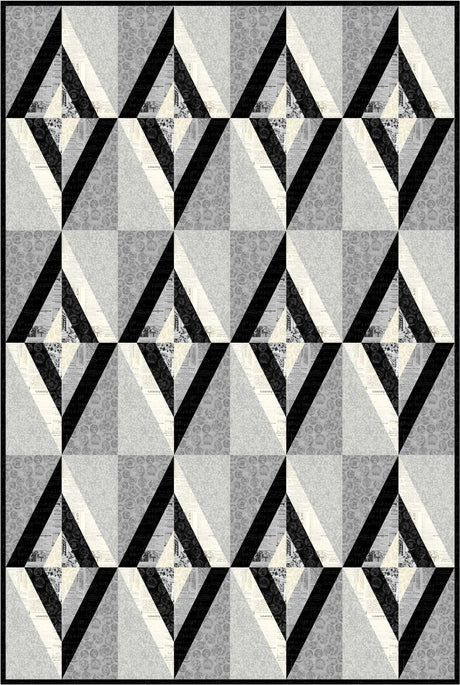 Optical Dispersion Quilt Pattern by Upper Canada Quiltworks