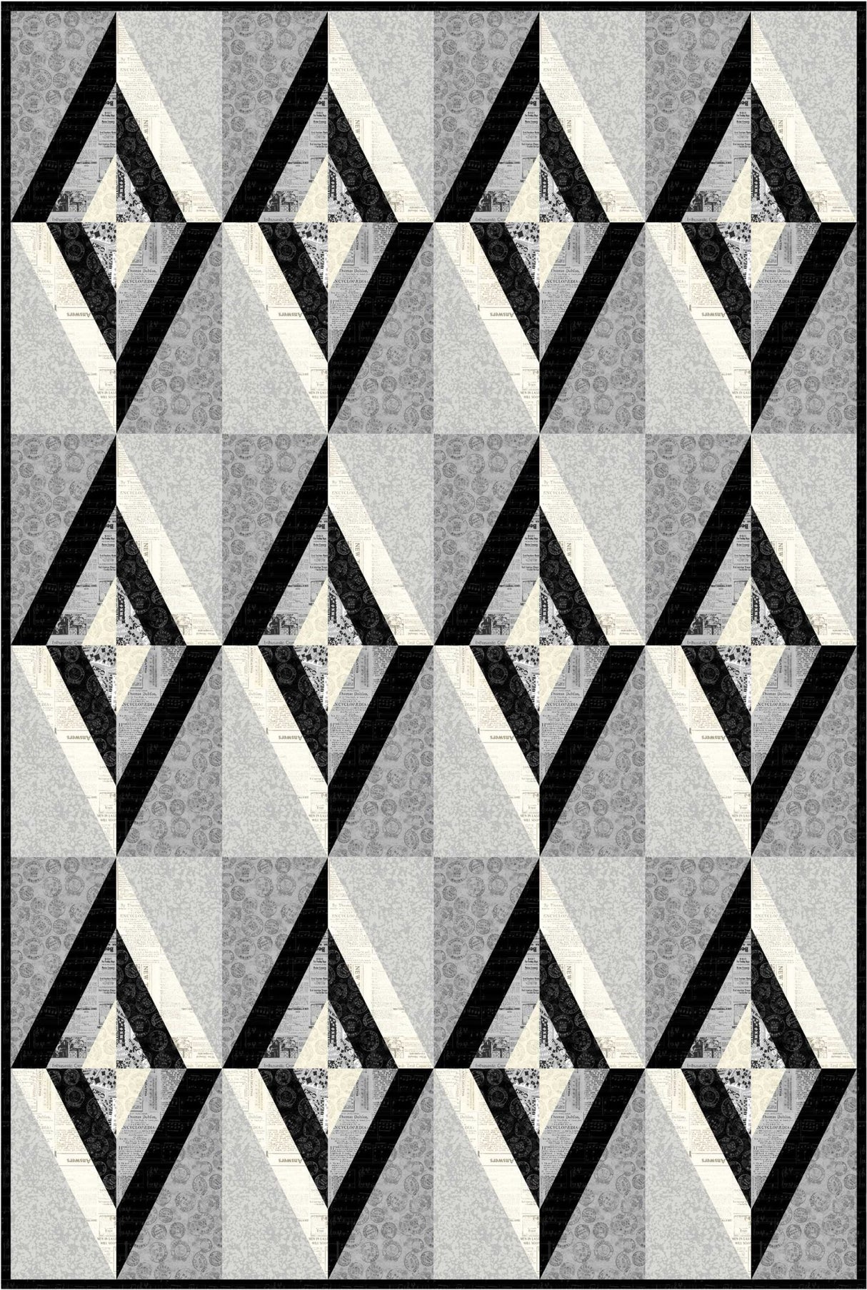 Optical Dispersion Downloadable Pattern by Upper Canada Quiltworks