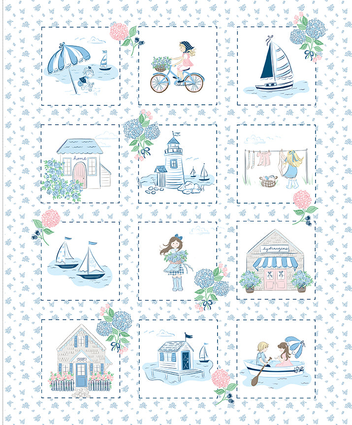 Coastal Dreams 35 1/2" x 43 1/2" Panel by Coastal Dreams — Tasha Noel