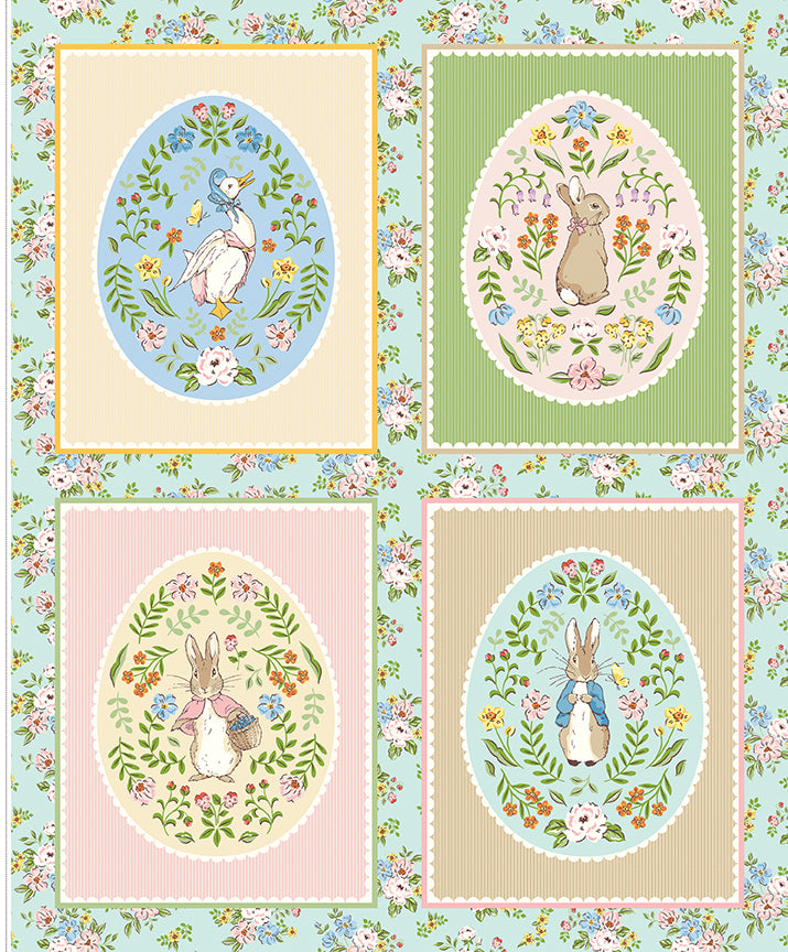 Peter Rabbit™ Spring 35 1/2" x 43 1/2" Panel