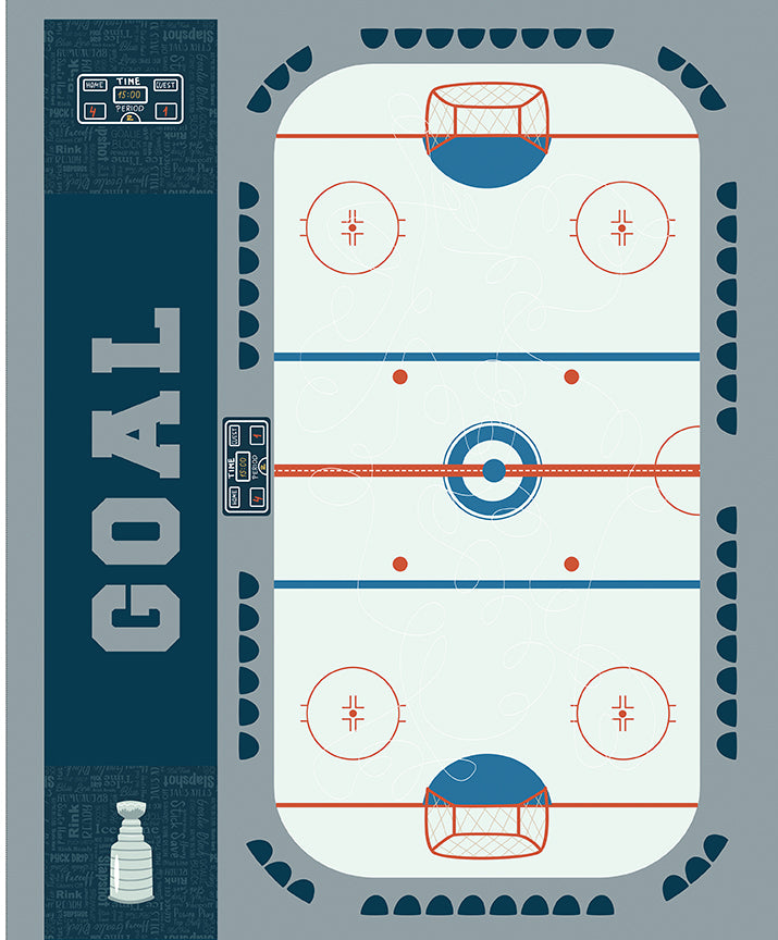 Hometown Heroes 35 1/2" x 43 1/2" Hockey Panel