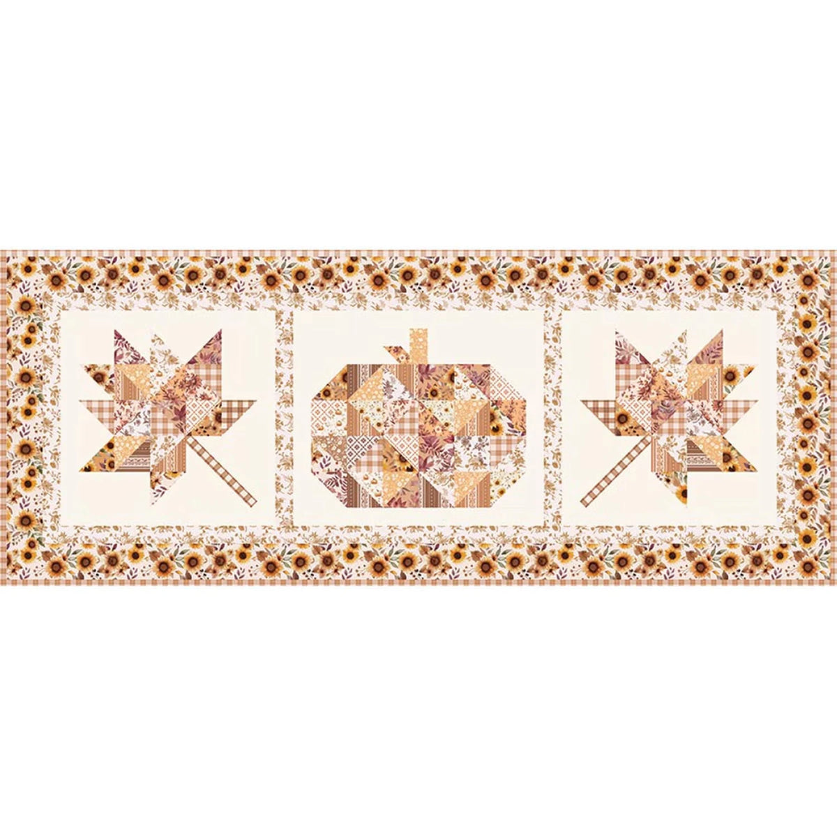 Modern Prairie Harvest Table Runner Pattern by Riley Blake Designs