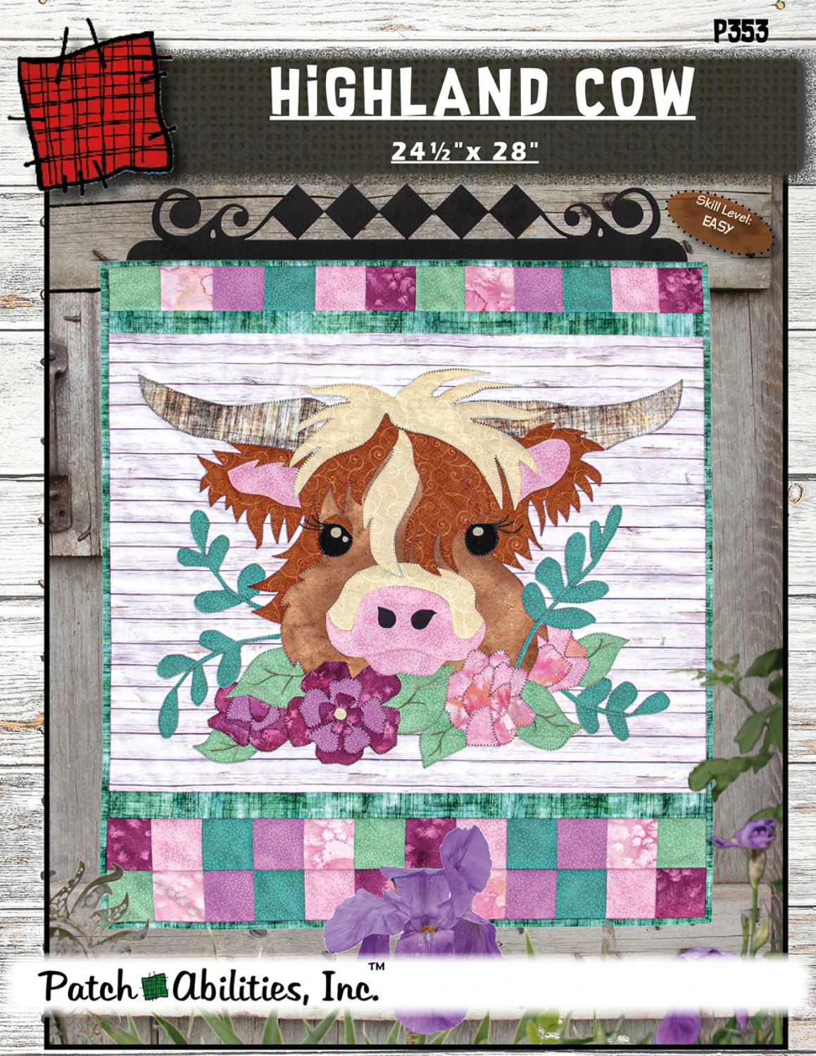 Highland Cow Pattern by Patch Abilities - Patterns