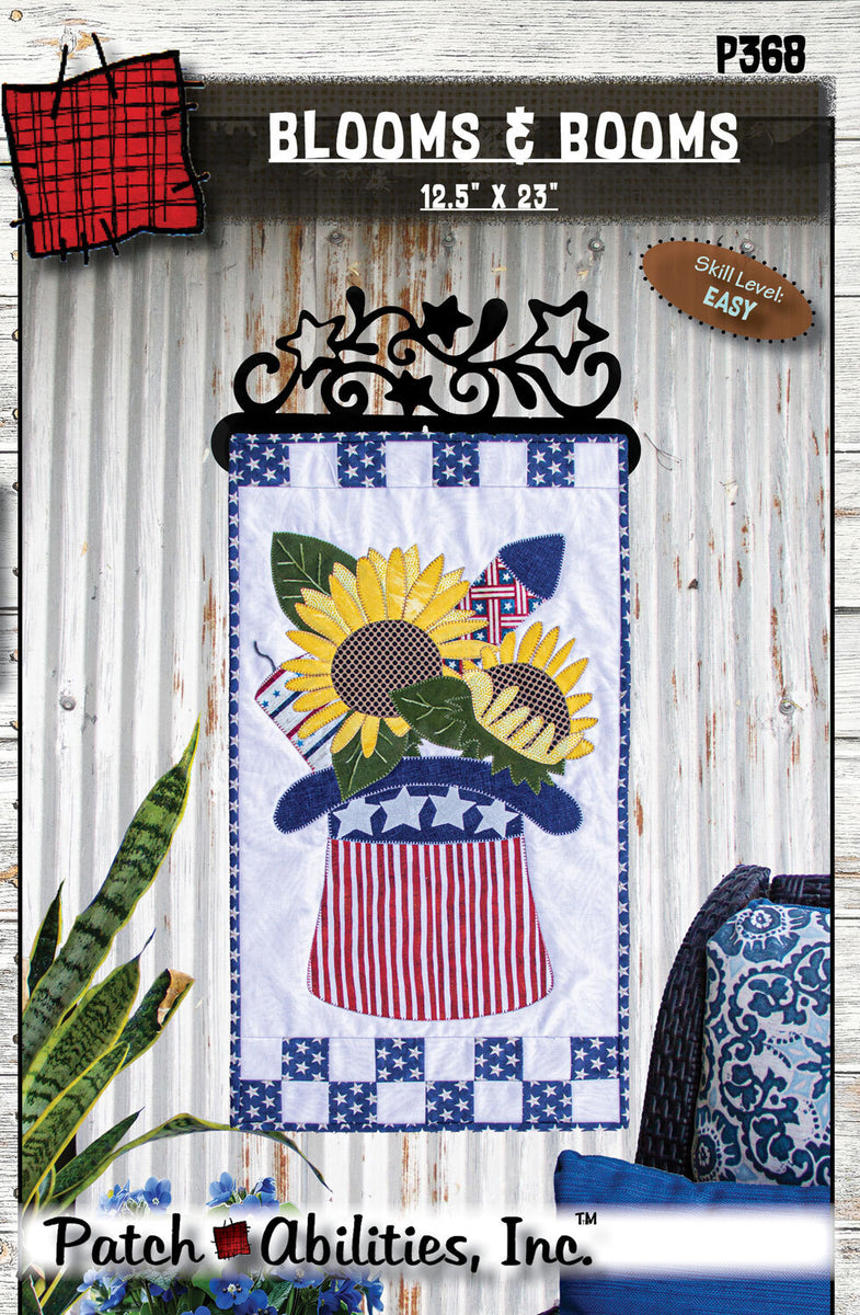 Blooms & Booms Downloadable Pattern – Quilting Books Patterns and Notions