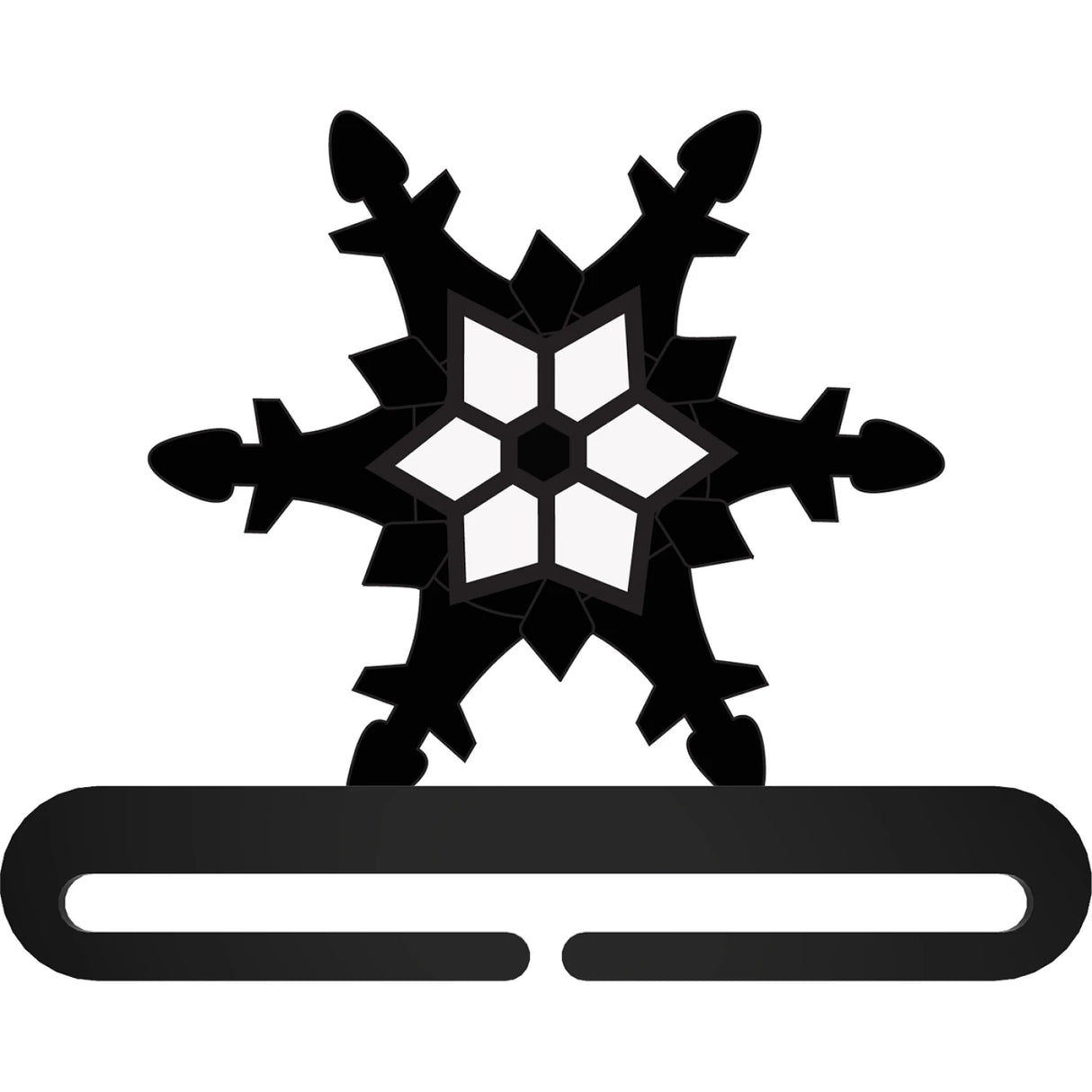 6 inch Snowflake Hanger by Patch Abilities - Patterns
