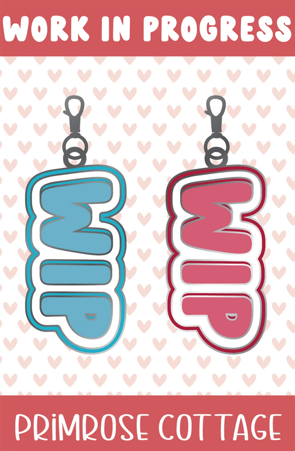 Work In Progress Charms by Primrose Cottage