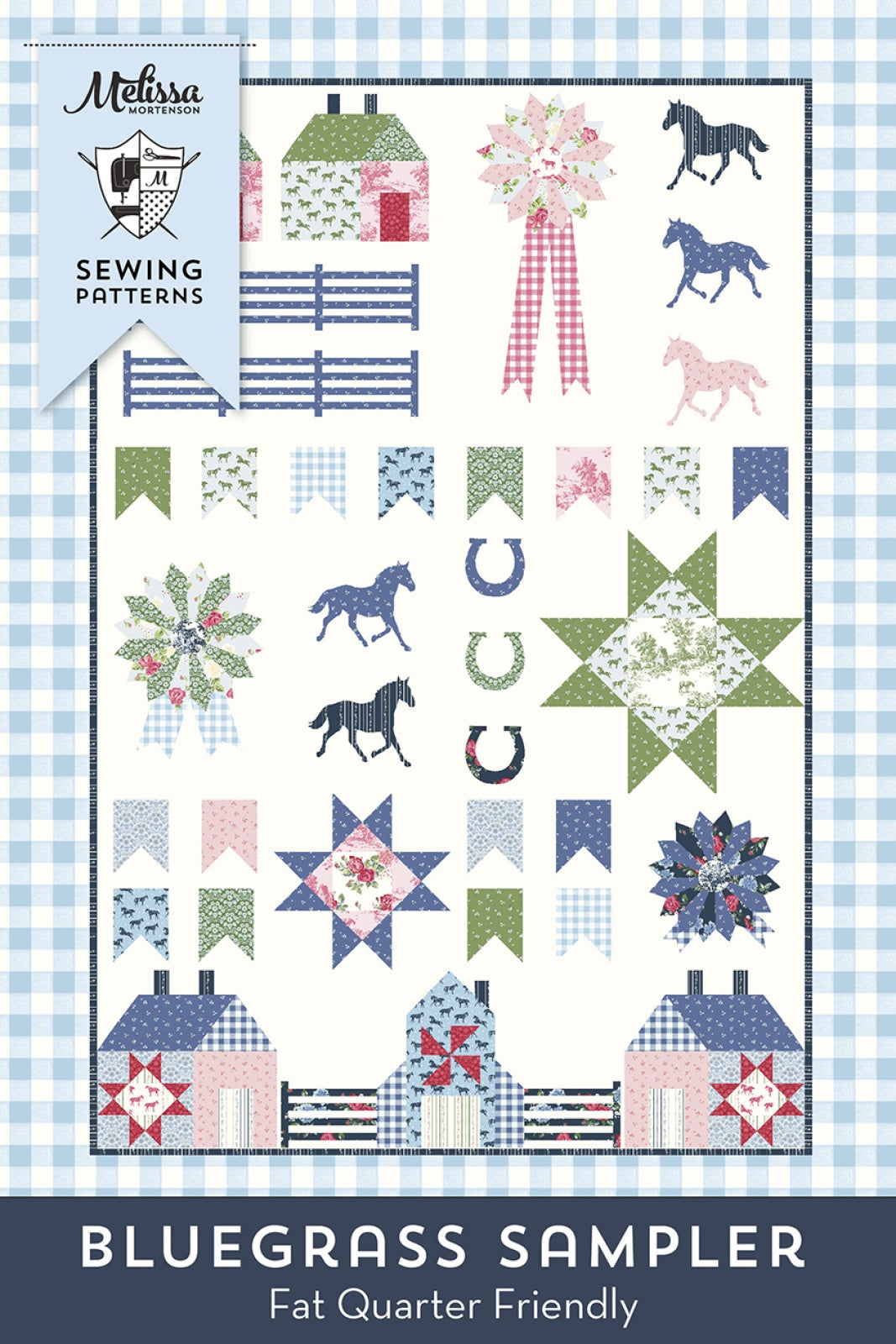 Bluegrass Sampler Quilt Pattern by Melissa Mortenson