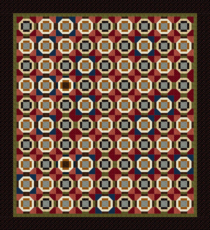 Barn Dance Quilt Pattern by Perkins Dry Goods